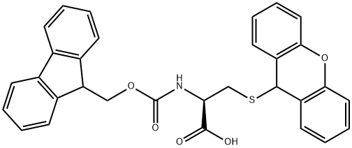 FMOC-CYS(XAN)-OH Struktur