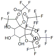 hexakis(trifluoroacetyl)inositol Struktur