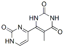 5-Methyl-4,4'-bipyrimidine-2,2',6(1H,1'H,3H)-trione Struktur