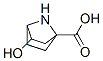 7-Azabicyclo[2.2.1]heptane-1-carboxylicacid,3-hydroxy-,exo-(9CI) Struktur