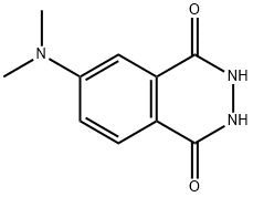 6-(Dimethylamino)-2,3-dihydro-1,4-phthalazinedione Struktur