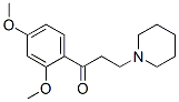 1-(2,4-Dimethoxyphenyl)-3-(1-piperidinyl)-1-propanone Struktur