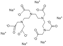 TRIETHYLENETETRAMINE-N,N,N',N'',N''',N'''-HEXAACETIC ACID HEXASODIUM SALT Struktur