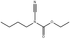 Carbamic  acid,  butylcyano-,  ethyl  ester  (9CI) Struktur