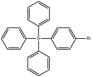 4-Bromotetraphenylsilane Structure