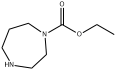 Ethyl 1,4-diazepane-1-carboxylate ,97% Struktur