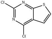 2,4-Dichlorothieno[2,3-d]pyrimidine Struktur