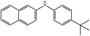 N-(4-tert-Butylphenyl)-2-naphthylamine Struktur