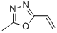 2-METHYL-5-VINYL-1,3,4-OXADIAZOLE Struktur