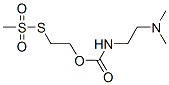 2-((methylsulfonyl)thio)ethyl (N-(N,N-dimethylamino)ethyl)carbamate Struktur