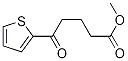 2-Thiophenepentanoic acid, d-oxo-, Methyl ester Struktur