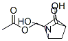 2-Azabicyclo[2.2.1]heptan-3-one, 2-[(acetyloxy)methyl]-5,6-dihydroxy- (9CI) Struktur