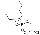 dibutyl 2,2-dichlorovinyl phosphate Struktur