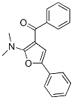 Methanone,  [2-(dimethylamino)-5-phenyl-3-furanyl]phenyl- Struktur