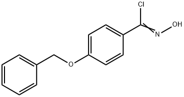 4-(BENZYOXY)-2-CHLORO BENZALDOXIME Struktur