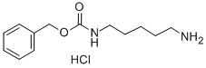 N-CARBOBENZOXY-1,5-DIAMINOPENTANE HYDROCHLORIDE Struktur