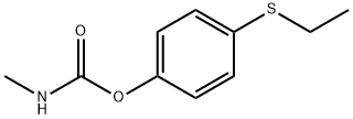 (4-ethylsulfanylphenyl) N-methylcarbamate Struktur