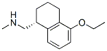 1-Naphthalenemethanamine,5-ethoxy-1,2,3,4-tetrahydro-N-methyl-,(R)-(9CI) Struktur