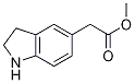 Methyl 2-(2,3-dihydro-1H-indol-5-yl)acetate Struktur