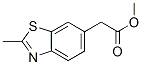 6-Benzothiazoleaceticacid,2-methyl-,methylester(9CI) Struktur