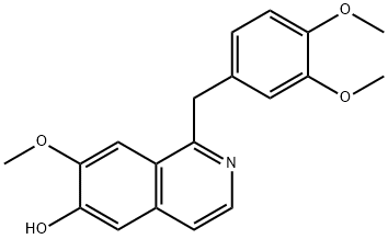 6-Desmethyl Papaverine Struktur