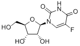 5-FLUOROURIDINE Struktur