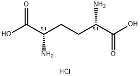 (5S,2S)-2,5-Diaminoadipic acid 2HCl Struktur