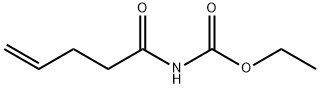 Carbamic  acid,  (1-oxo-4-pentenyl)-,  ethyl  ester  (9CI) Struktur