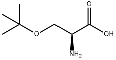 H-SER(TBU)-OH Struktur