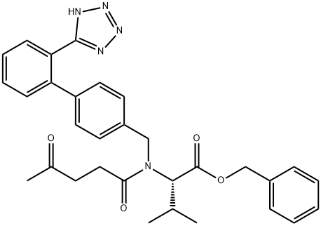 4-Oxo-Valsartan Benzyl Ester Struktur