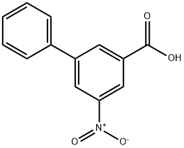 5-Nitro-3-phenylbenzoic acid Struktur