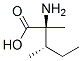 L-Isoleucine, 2-methyl- (9CI) Struktur