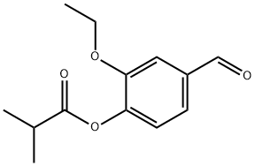 Ethyl vanillin isobutyrate Struktur