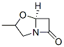 4-Oxa-1-azabicyclo[3.2.0]heptan-7-one,3-methyl-,(5S)-(9CI) Struktur