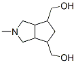 Cyclopenta[c]pyrrole-4,6-dimethanol, octahydro-2-methyl- (8CI) Struktur