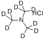 TRIMETHYL-D9-AMINE HCL Struktur