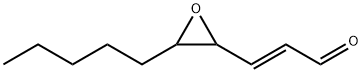 4,5-EPOXY-(E)-2-DECENAL Struktur