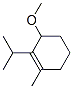 Cyclohexene, 3-methoxy-1-methyl-2-(1-methylethyl)- (9CI) Structure