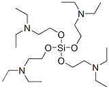 Tetrakis[2-(diethylamino)ethoxy]silane Struktur