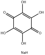 TETRAHYDROXY-1,4-BENZOQUINONE DISODIUM SALT Structure