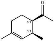 Ethanone, 1-(2,4-dimethyl-3-cyclohexen-1-yl)-, cis- (9CI) Struktur