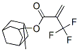 alpha-Trifluoromethylacrylic acid-2-methyl-2-adamantyl ester Struktur