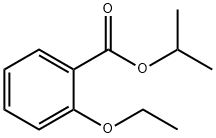 Benzoic acid, 2-ethoxy-, 1-methylethyl ester (9CI) Struktur