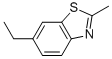 Benzothiazole, 6-ethyl-2-methyl- (8CI) Struktur