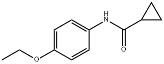 Cyclopropanecarboxamide, N-(4-ethoxyphenyl)- (9CI) Struktur