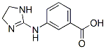 Benzoic acid, 3-[(4,5-dihydro-1H-imidazol-2-yl)amino]- (9CI) Struktur