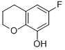 6-FLUOROCHROMAN-8-OL Struktur