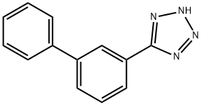 5-BIPHENYL-3-YL-2H-TETRAZOLE Struktur