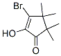 3-bromo-2-hydroxy-4,4,5,5-tetramethylcyclopent-2-en-1-one Struktur