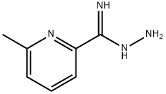 2-Pyridinecarboximidic  acid,  6-methyl-,  hydrazide Struktur